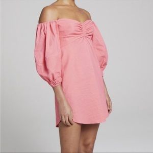 A.L.C. Mila Mini Dress Linen Blend NWT Sz 2
